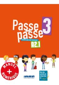 Passe-Passe WERSJA CYFROWA 3 zestaw dla nauczyciela - Podręczniki cyfrowe do nauki francuskiego pdf - Księgarnia internetowa - Nowela - - 