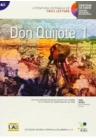 Don Quijote de la Mancha 1 libro + CD audio - SGEL (3) - Nowela - - 
