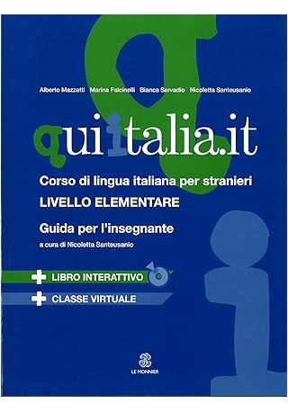 Qui Italia.it livello elementare przewodnik metodyczny - Do nauki języka włoskiego