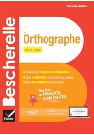 Bescherelle l'orthographe pour tous nouvelle edition - Hatier - Nowela - - 