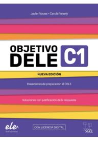Objetivo DELE 2ed C1 podręcznik + zawartość online - Cronometro nivel B1 książka + płyta MP3 edicion 2013 - Nowela - - 