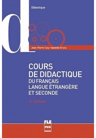 Cours de didactique du francais langue etrangere et seconde 4editions - Dyktanda w języku francuskim - Księgarnia internetowa - Nowela - - 