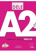 Objetivo DELE nivel A2 książka + CD audio stare wydanie