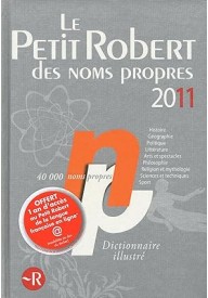 Petit Robert 2 Noms propres 2011 - Petit Robert Noms propres słownik - - 