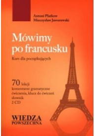 Mówimy po francusku książki + 2 płyty CD audio - Wiedza Powszechna - Nowela - - 