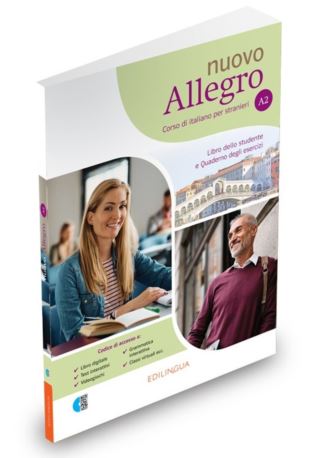 Nuovo Allegro A2 podręcznik + ćwiczenia + zawartość online - Książki i podręczniki - język włoski