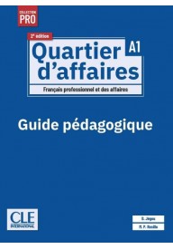 Quartier d'affaires 2 edycja przewodnik metodyczny poziom A1 - Nowe produkty - Nowela - - 