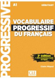 Vocabulaire progressif du Francais niveau debutant A1 + audio on line - Nowe produkty - Nowela - - 