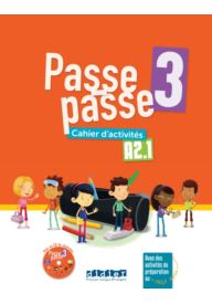 Passe-Passe 3 ćwiczenia A2.1 + CD MP3 - Podręczniki do szkoły podstawowej do języka francuskiego - Księgarnia internetowa - Nowela - - Do nauki języka francuskiego