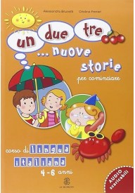 Un due tre nuove storie starter podręcznik - Monnier - Nowela - - 