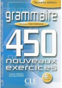 Grammaire 450 exercices intermediaire livre + corrige