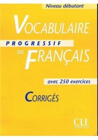 Vocabulaire progressif debutant klucz - Wyprzedaże - Nowela - - 