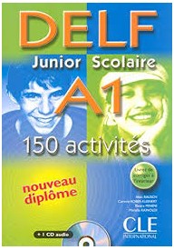 DELF junior scolaire A1 książka+klucz+transkrypcja+CD audio - Wyprzedaże - Nowela - - 