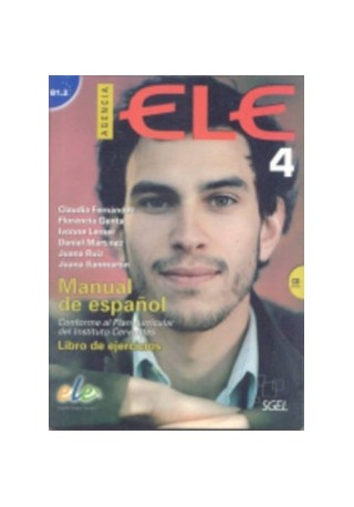 Agencia ELE 4 ćwiczenia + CD audio - Do nauki języka hiszpańskiego
