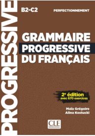 Grammaire progressive du Francais Perfectionnement książka B2-C2 + zawartośc online