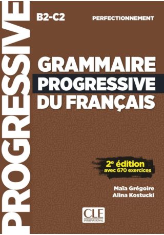 Grammaire progressive du Francais Perfectionnement książka B2-C2 + zawartośc online - Książki i podręczniki - język francuski