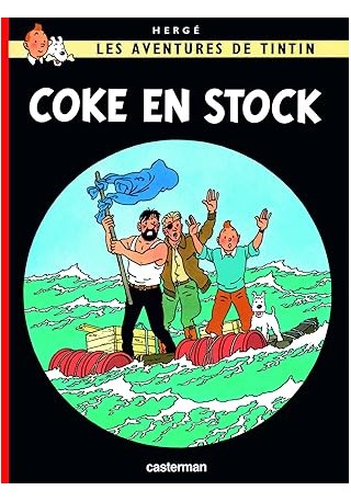 Tintin Coke en Stock 