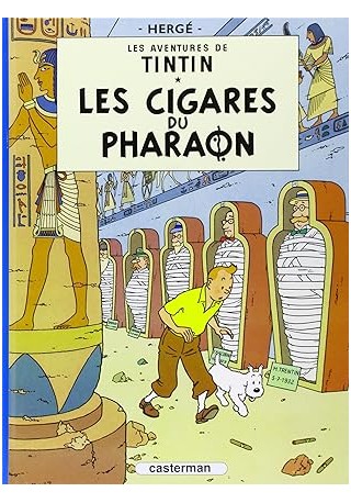 Tintin Les Gigares du Pharaon 