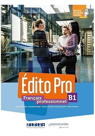 Edito Pro B1 podręcznik + DVD ROM - Do nauki języka francuskiego