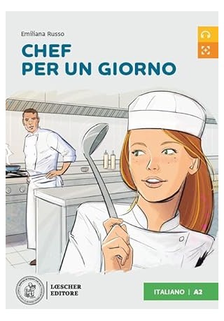 Chef per un giorno książka + audio online 