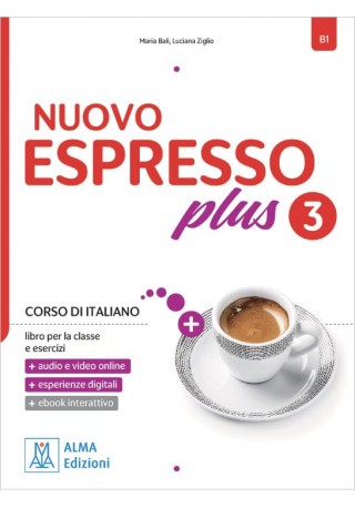 Nuovo Espresso Plus 3 podręcznik + ćwiczenia - Do nauki języka włoskiego