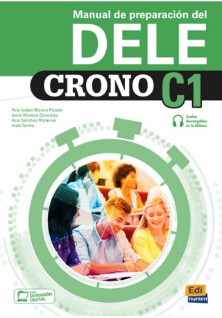 Crono DELE C1 pack podręcznik do nauki języka hiszpańskiego + zawartość online + klucz 