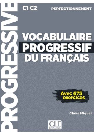 Vocabulaire progressif francais perfectionnement C1/C2 książka + e-book + nagrania do pobrania 