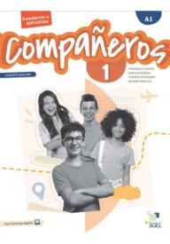 Companeros 1 ćwiczenia do nauki języka hiszpańskiego 4-edycja - Podręczniki do języka hiszpańskiego - szkoła podstawowa klasa 4-6 - Księgarnia internetowa - Nowela - - Do nauki języka hiszpańskiego