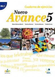Nuevo Avance 5 ćwiczenia + CD audio - Nuevo Avance 5 podręcznik + CD audio - Nowela - Do nauki języka hiszpańskiego - 