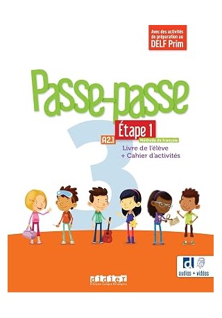 Passe-Passe 3 etape 1 podręcznik + ćwiczenia + audio online A2.1 