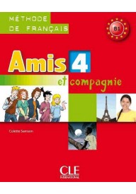 Amis et compagnie 4 podręcznik do francuskiego. Młodzież szkolna. - Amis et compagnie 1|podręcznik do francuskiego|młodzież klasa 6-8|szkoła podstawowa|szkoła językowa|Nowela - - 