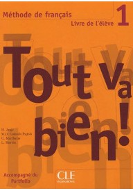 Tout va bien 1 podręcznik - Tout va bien 1 ćwiczenia + CD audio - Nowela - Do nauki języka francuskiego - 