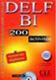 DELF B1 200 activites livre + CD gratis - DELF junior scolaire A1 książka+klucz+transkrypcja+CD audio - Nowela - - 