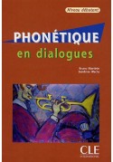 Phonetique en dialogues debutant + CD audio