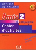 Amis et compagnie 2 ćwiczenia do francuskiego.Młodzież. Szkoła podstawowa + CD Audio