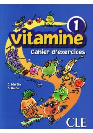 Vitamine 1 ćwiczenia + CD audio - Vitamine 2 mallette pedagogique - Nowela - Do nauki francuskiego dla dzieci. - 