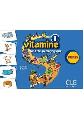 Vitamine 1 malette pedagogique - Do nauki francuskiego dla dzieci.