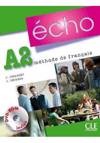 Echo A2 podręcznik + DVD - Do nauki języka francuskiego