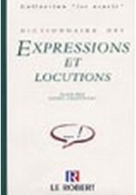 Dictionnaire usuels expressions et locutions - Słowniki francuskie z wymową i rodzajnikami tematyczne - Księgarnia internetowa - Nowela - - Słownik francuski