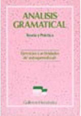 Analisis gramatical Analisis gramatical