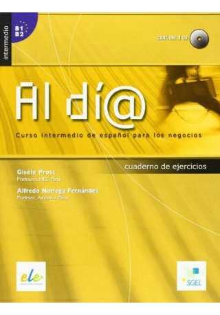 Al dia intermedio ćwiczenia + CD audio - Do nauki języka hiszpańskiego