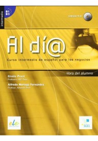 Al dia intermedio podręcznik + CD audio - Al dia superior ejercicios + CD audio - Nowela - Do nauki języka hiszpańskiego - 