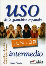 Uso de la gramatica espanola Junior intermedio alumno - Uso escolar B1 aula de gramatica książka - Nowela - - 