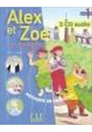 Alex et Zoe 1 CD audio /3/ - Do nauki języka francuskiego