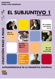 Subjuntivo 1 nivel intermedio Coleccion paso a paso - Materiały do nauki hiszpańskiego - Księgarnia internetowa (8) - Nowela - - 