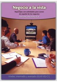 Negocio a la vista libro+DVD - Publikacje i książki specjalistyczne hiszpańskie - Księgarnia internetowa - Nowela - - 