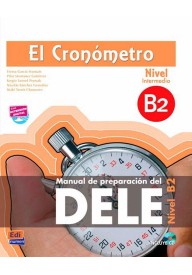 Cronometro nivel B2 książka + CD audio edycja 2013 - Crono DELE A2 klucz + zawartość online - - 