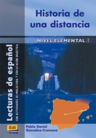 Historia de una distancia książka elemental - Książki po hiszpańsku do nauki języka - Księgarnia internetowa - Nowela - - 