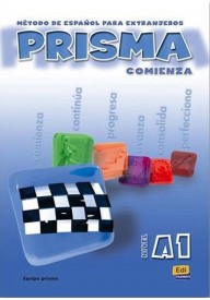 Prisma nivel A1 podręcznik + CD audio - Prisma nivel A2 ćwiczenia - Nowela - Do nauki języka hiszpańskiego - 