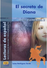 Secreto de Diana - Hiszpańskie lektury uproszczone - Księgarnia internetowa - Nowela - - 